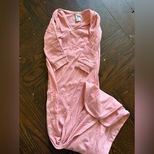 Copper Pearl Pink Baby Sleep Gown